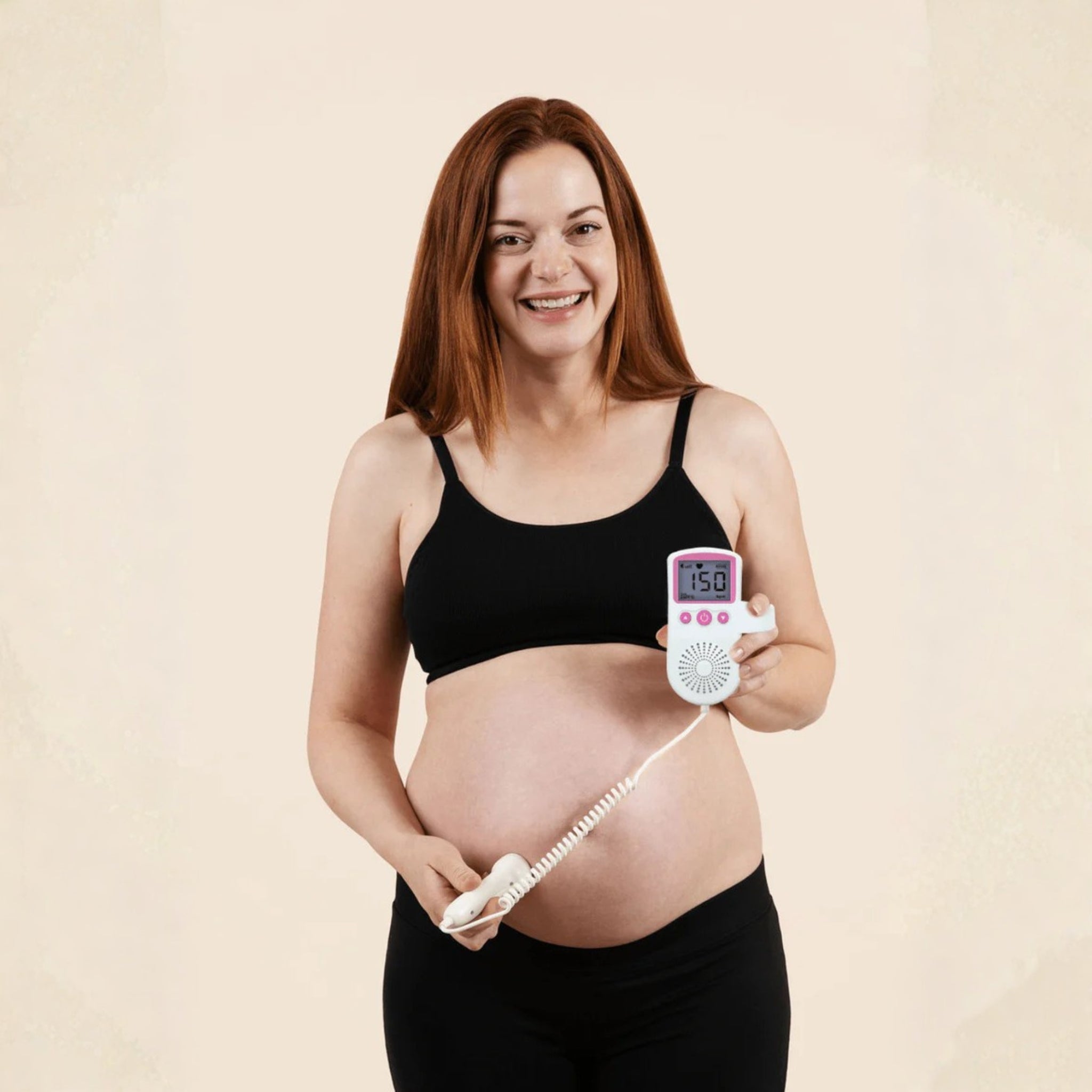 Lomera BabyBeat™ 2 - מוניטור ביתי בתקן רפואי לשמיעת פעימות הלב של התינוק